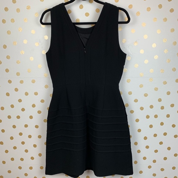 Madewell Black Midnight Fit & Flare Dress - Picture 3 of 6